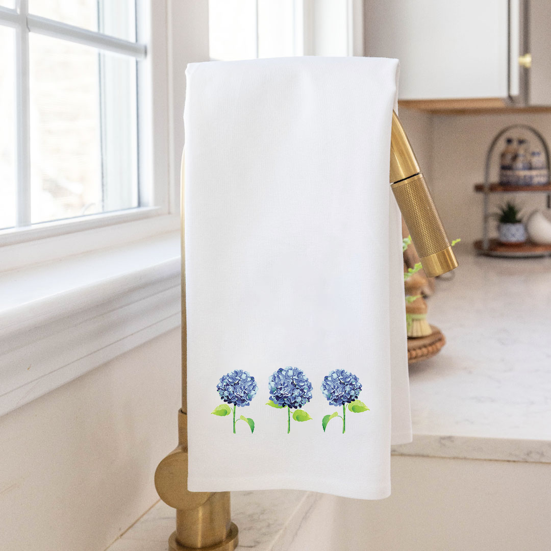 Hydrangea Tea Towel