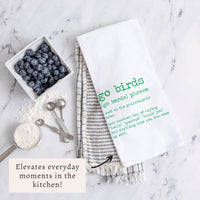 Philly Go Birds Definition Tea Towel