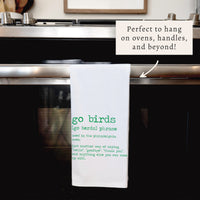 Philly Go Birds Definition Tea Towel