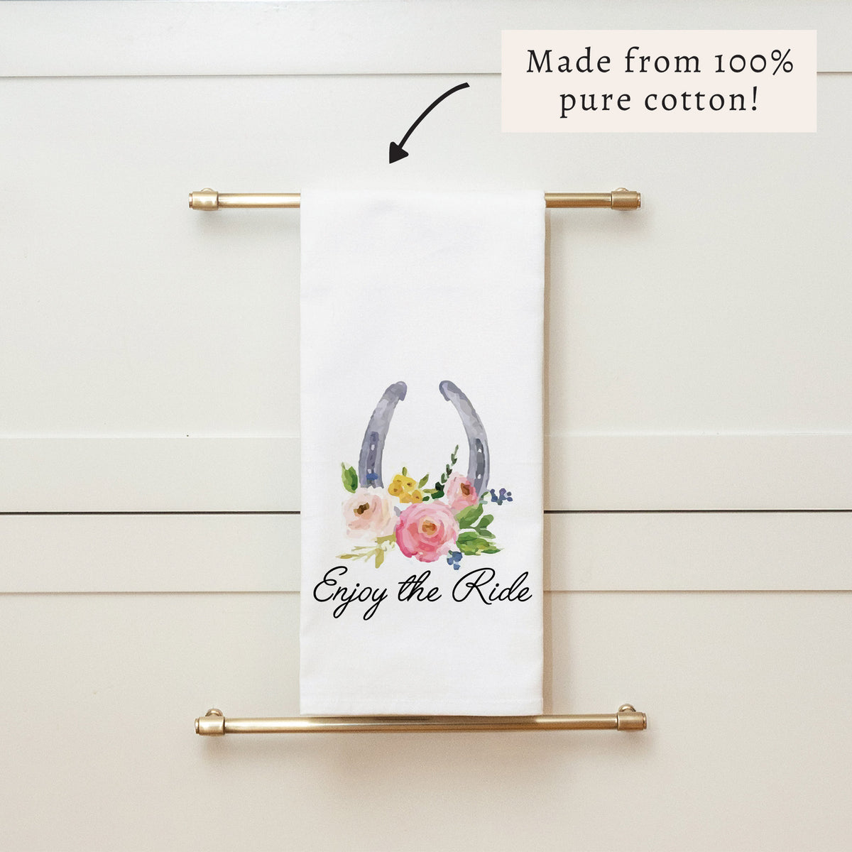 Enjoy the Ride Tea Towel