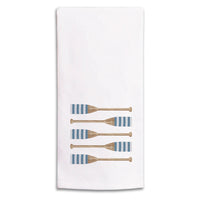 Striped Oars Tea Towel
