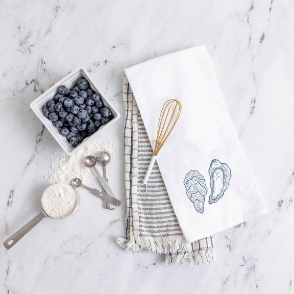 Oysters Tea Towel