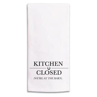 Kitchen Closed Tea Towel