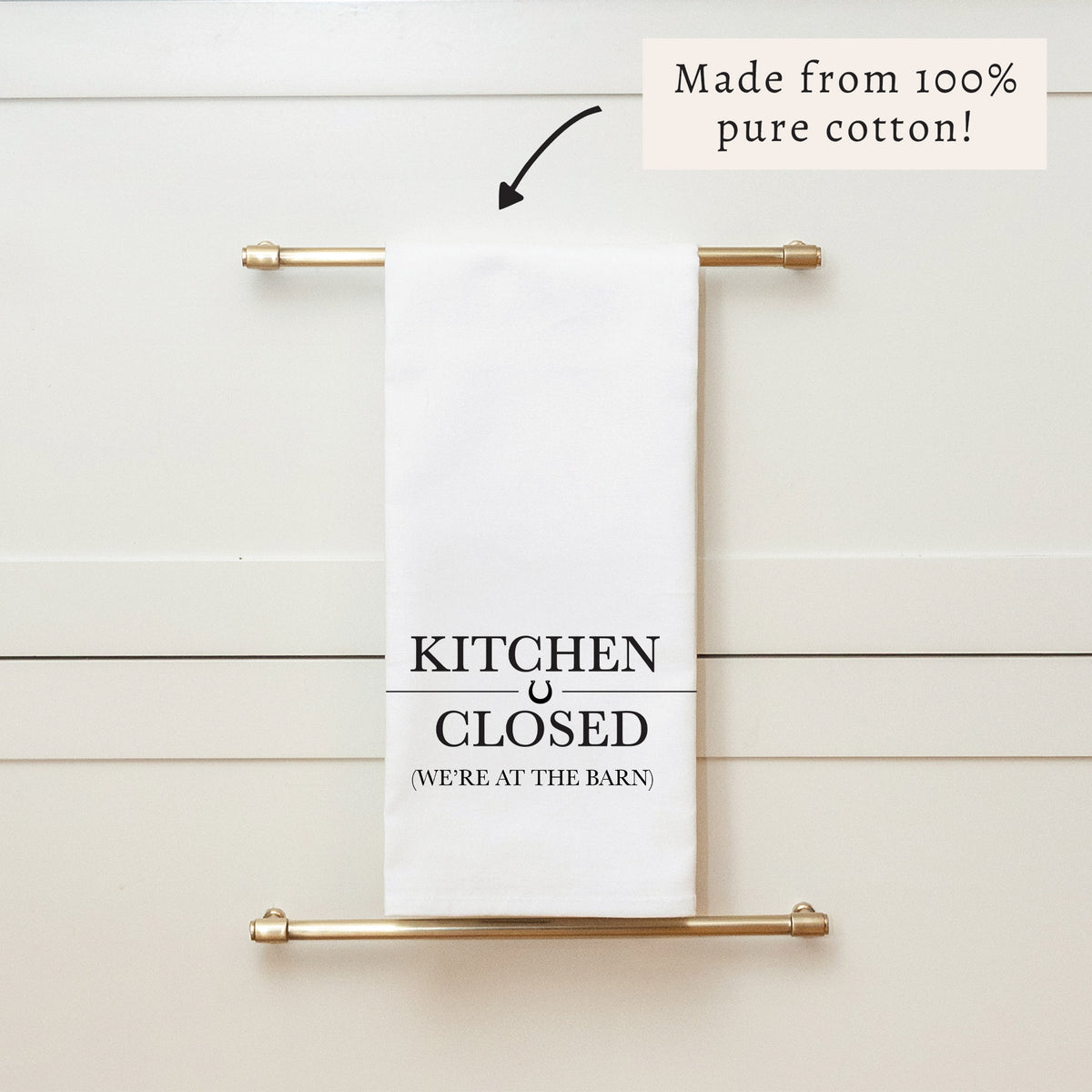Kitchen Closed Tea Towel