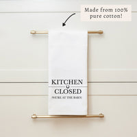 Kitchen Closed Tea Towel