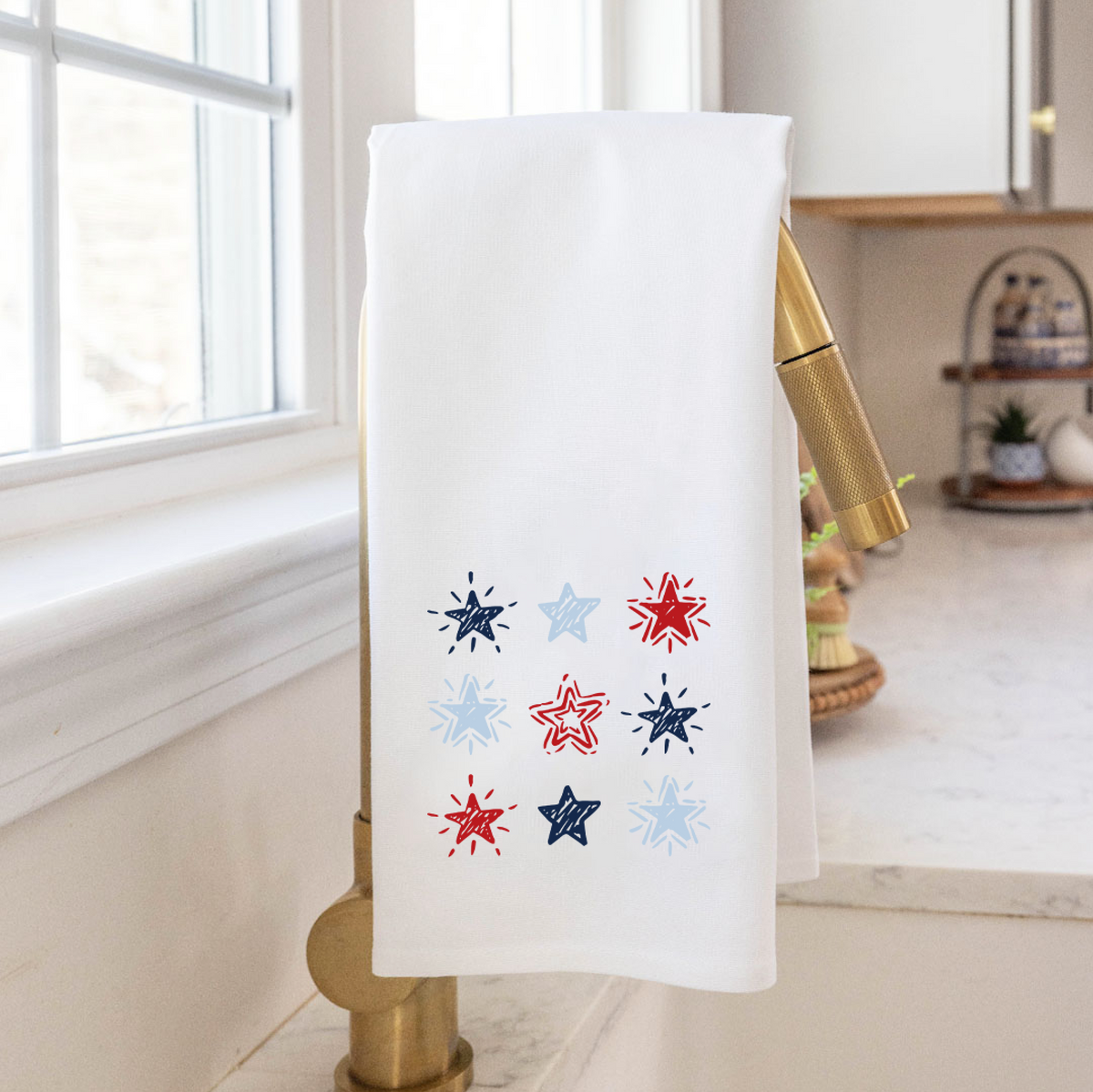 Starburst Tea Towel