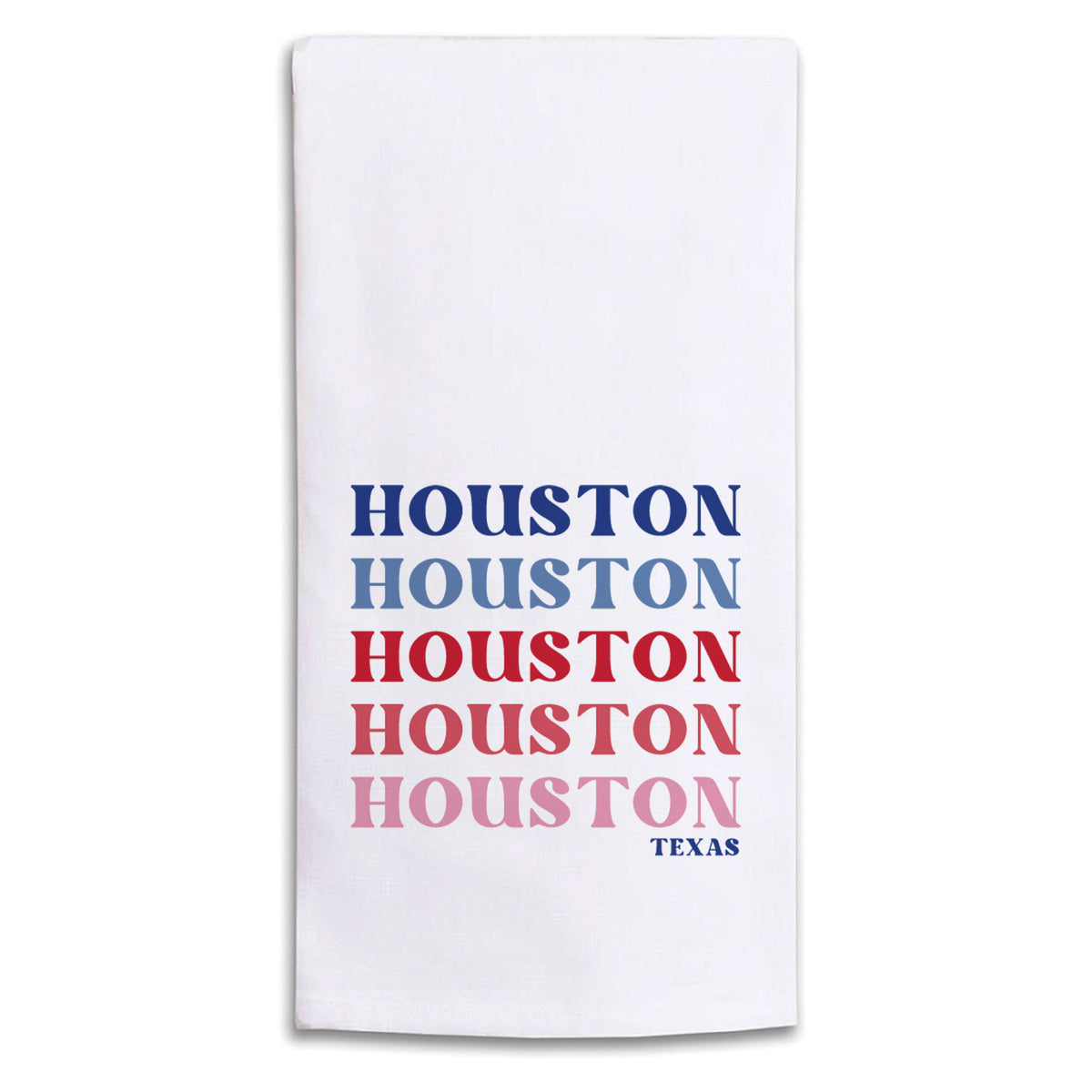 Houston Repeating Tea Towel