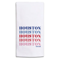 Houston Repeating Tea Towel