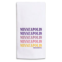 Minneapolis Repeating Tea Towel