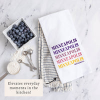 Minneapolis Repeating Tea Towel