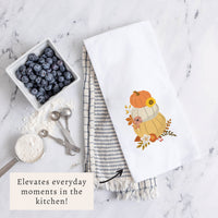 Harvest Pumpkins Tea Towel
