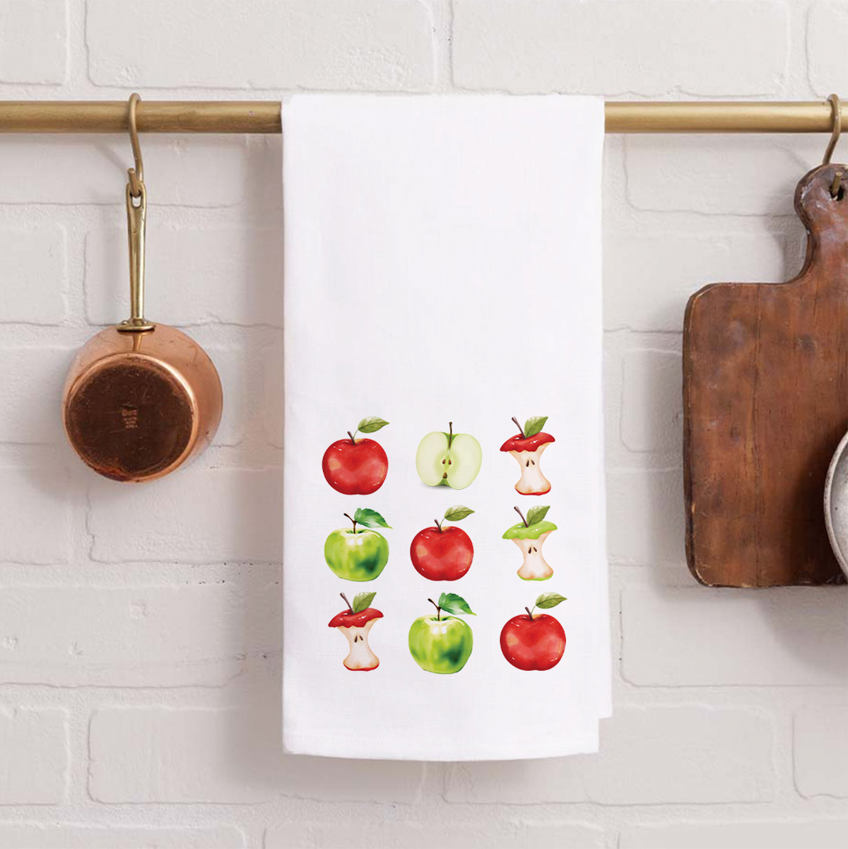 Vintage Apple Tea Towel