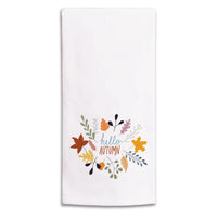 Hello Autumn Tea Towel