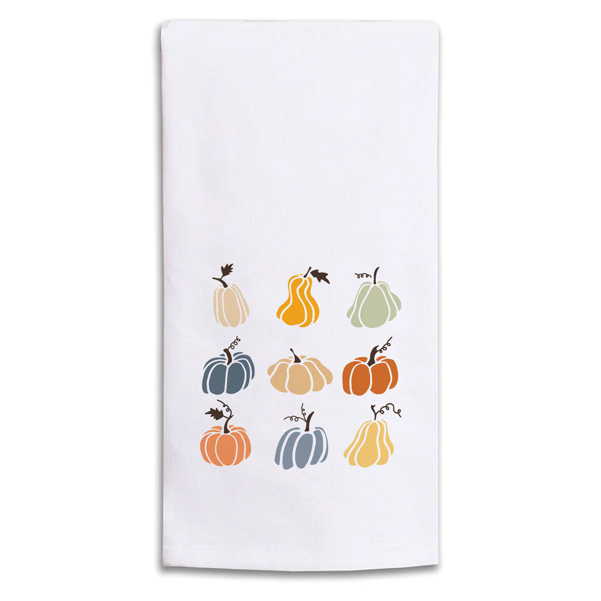 Pumpkin Patch Tea Towel