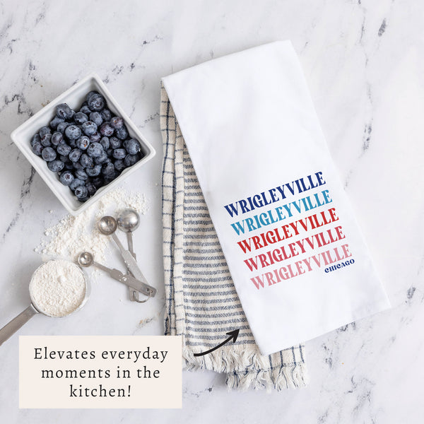Wrigleyville Tea Towel