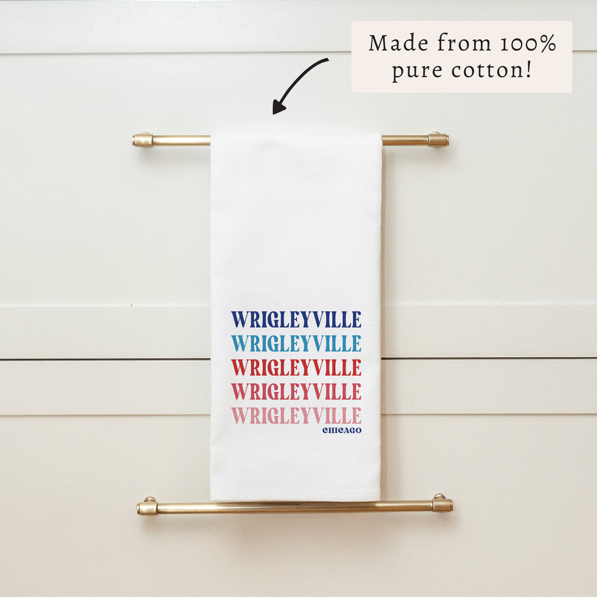 Wrigleyville Tea Towel