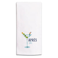 Apres Ski Martini Tea Towel