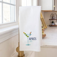 Apres Ski Martini Tea Towel