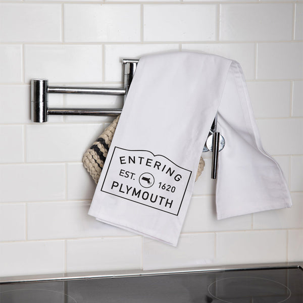 Entering Your Town Personalized Tea Towel