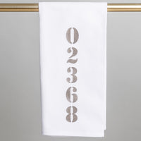 Your Word Vertical Personalized Tea Towel