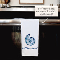 Blue Shell Personalized Tea Towel