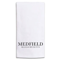 Two Line Personalized Tea Towel