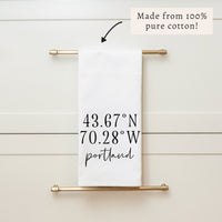 Coordinates Personalized Tea Towel