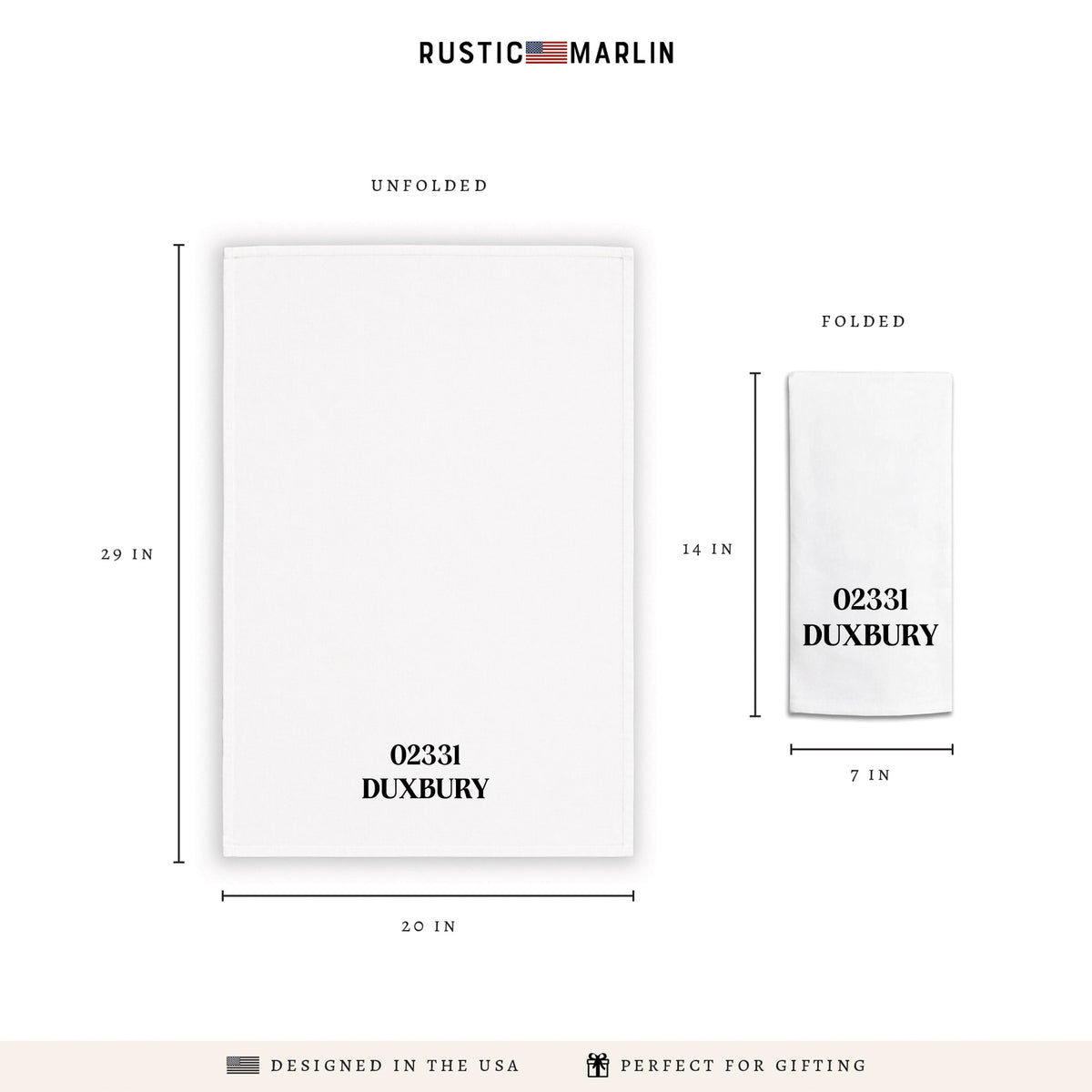 Pepper Personalized Tea Towel