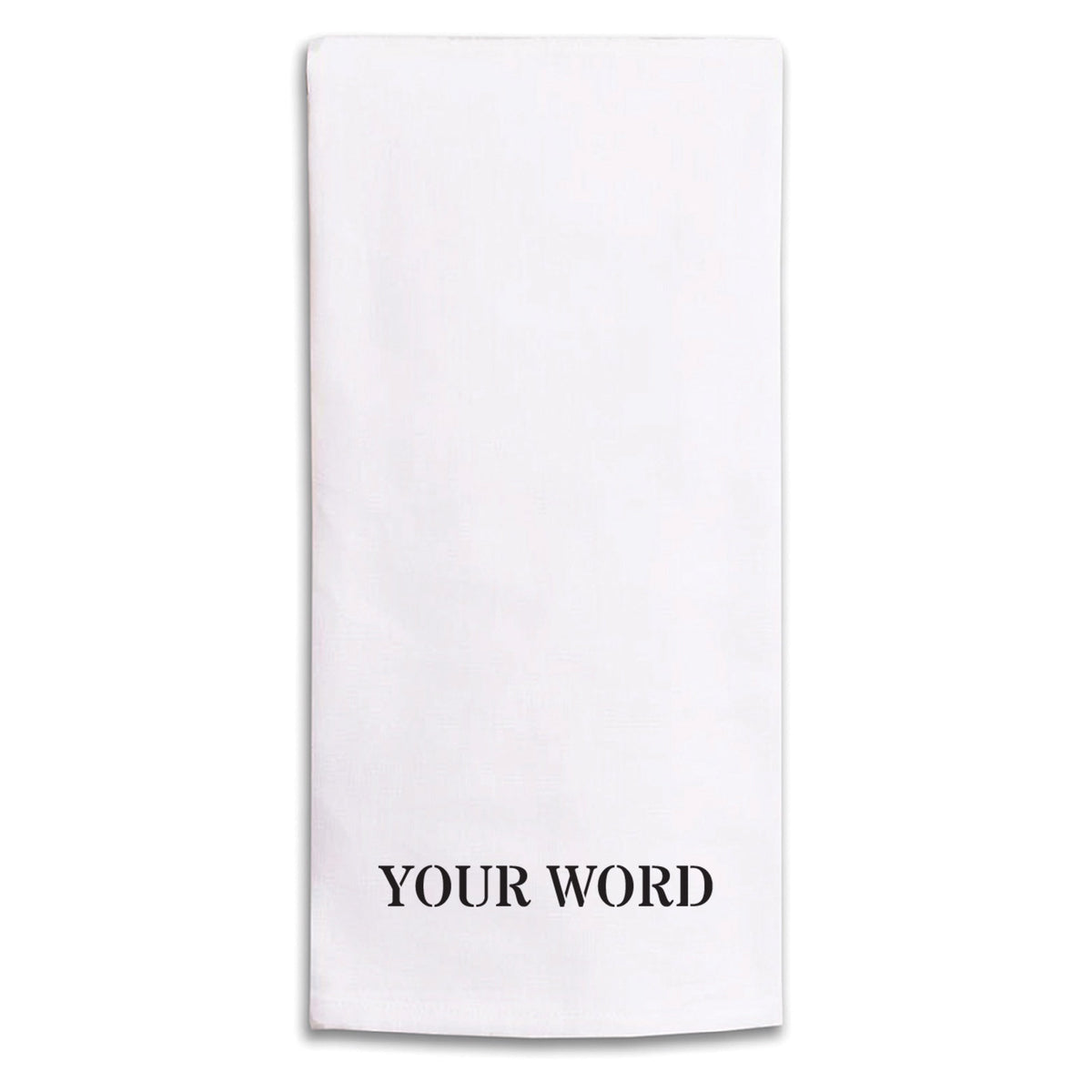 Times Personalized Tea Towel