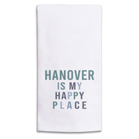Happy Place Personalized Tea Towel