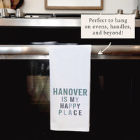 Happy Place Personalized Tea Towel