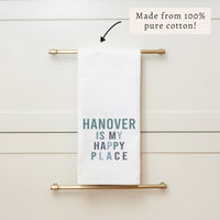 Happy Place Personalized Tea Towel