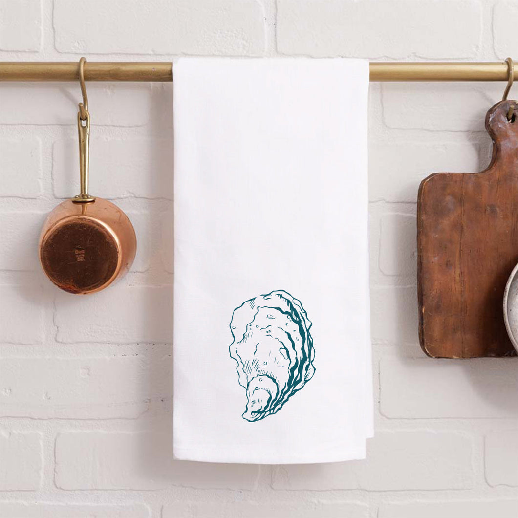 Personalized Oyster Tea Towel
