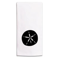 Sand Dollar Personalized Tea Towel
