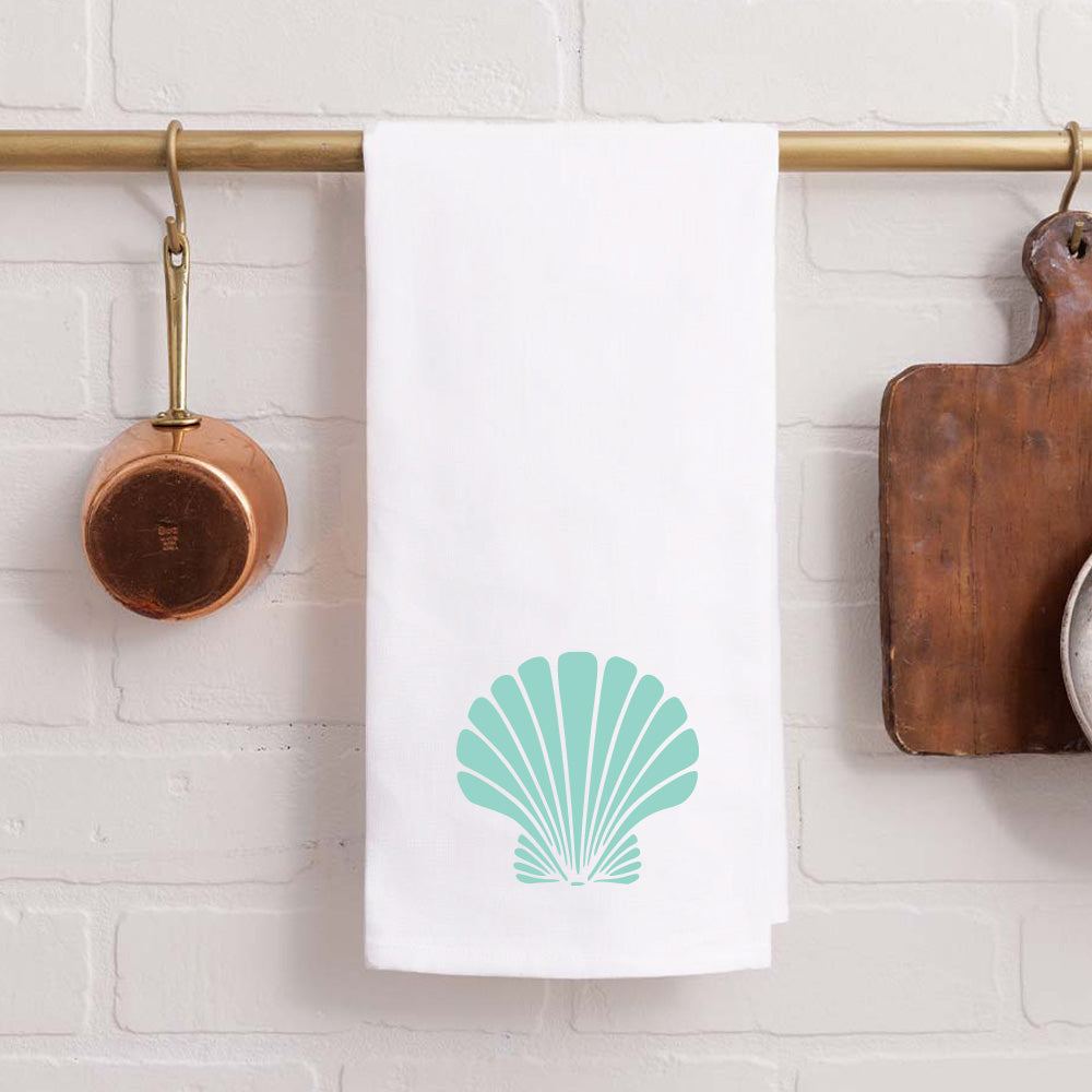 Personalized Shell Tea Towel