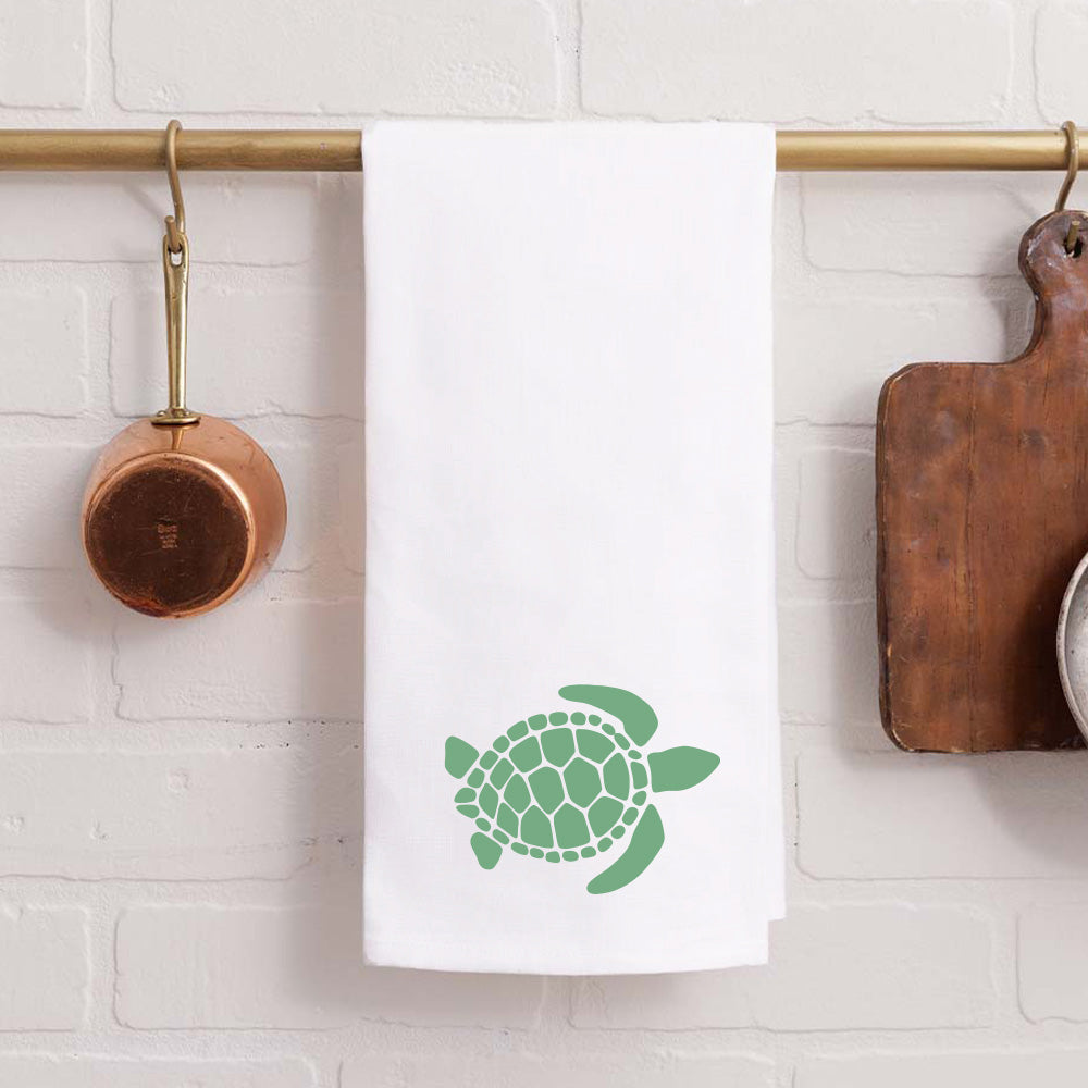 Personalized Turtle Tea Towel