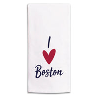 I Heart Personalized Tea Towel