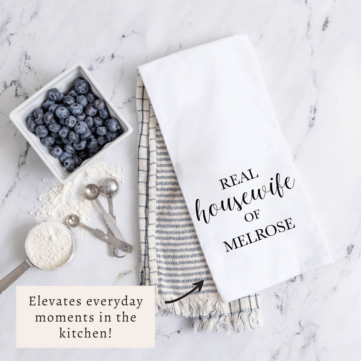 The Real Housewife Personalized Tea Towel