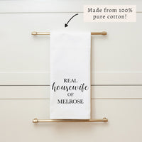 The Real Housewife Personalized Tea Towel