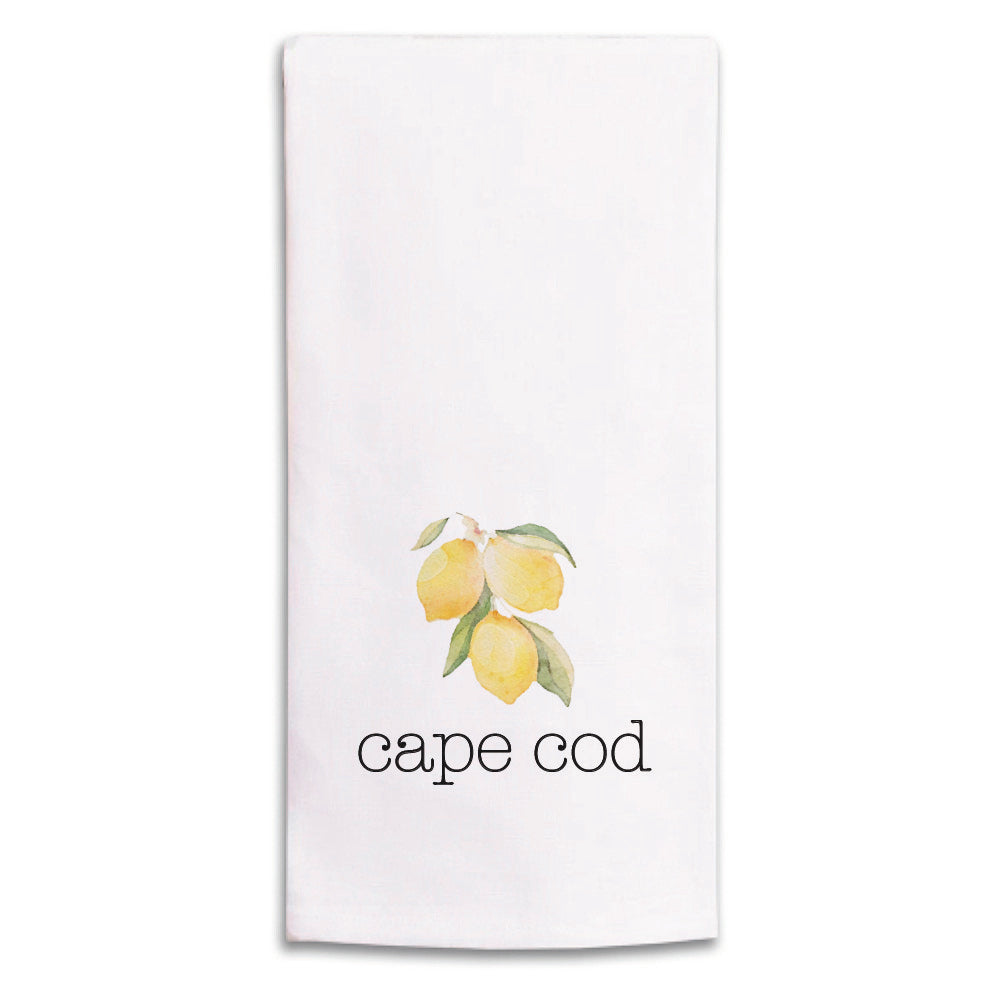 Lemon Bunch Personalized Tea Towel