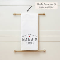 There's No Place Like "Your Word" House Personalized Tea Towel