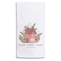 Home Sweet Home Personalized Tea Towel
