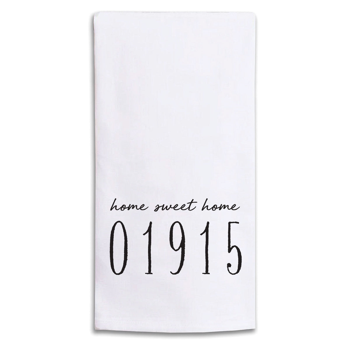 Home Sweet Home Personalized Tea Towel