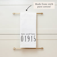Home Sweet Home Personalized Tea Towel