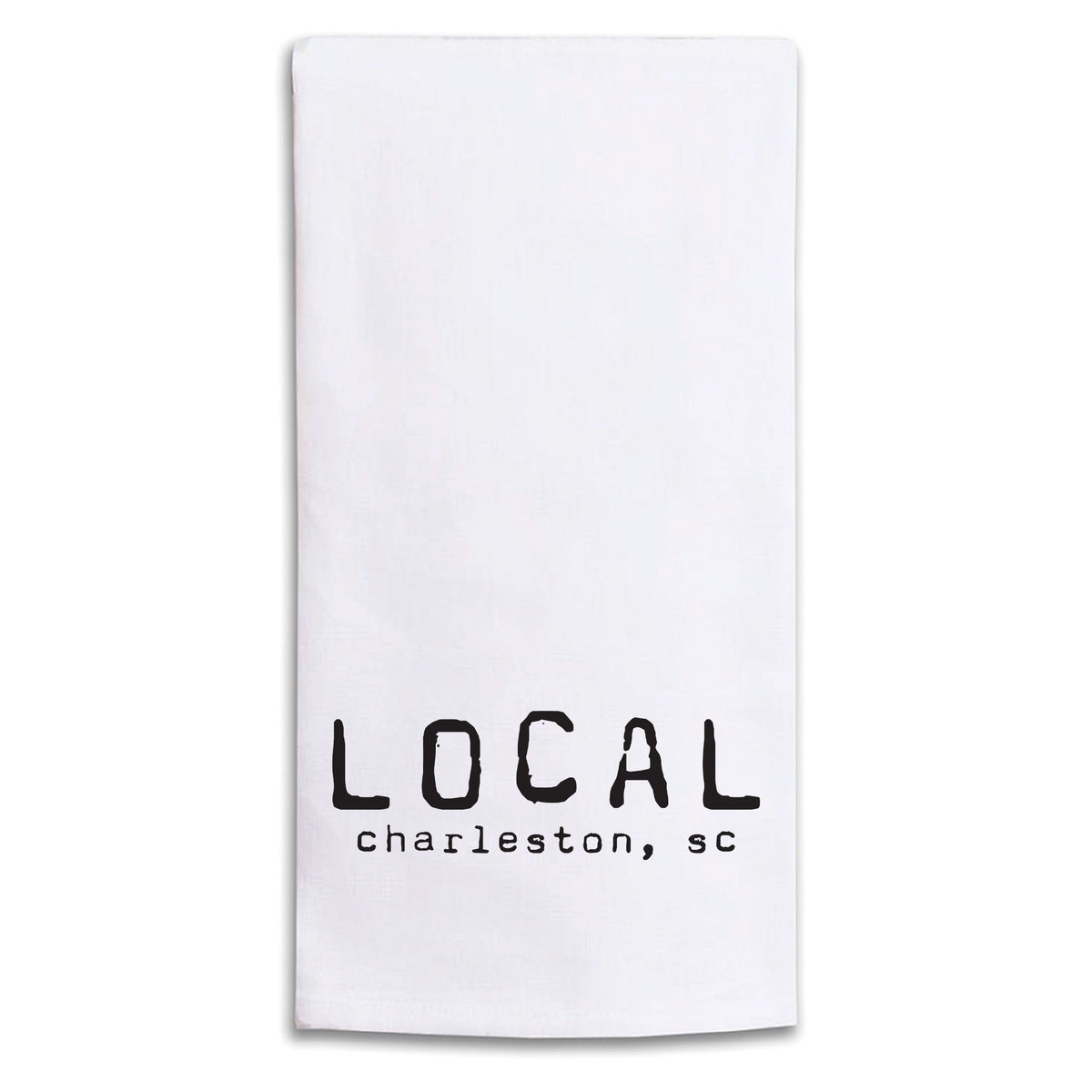 Local City Personalized Tea Towel
