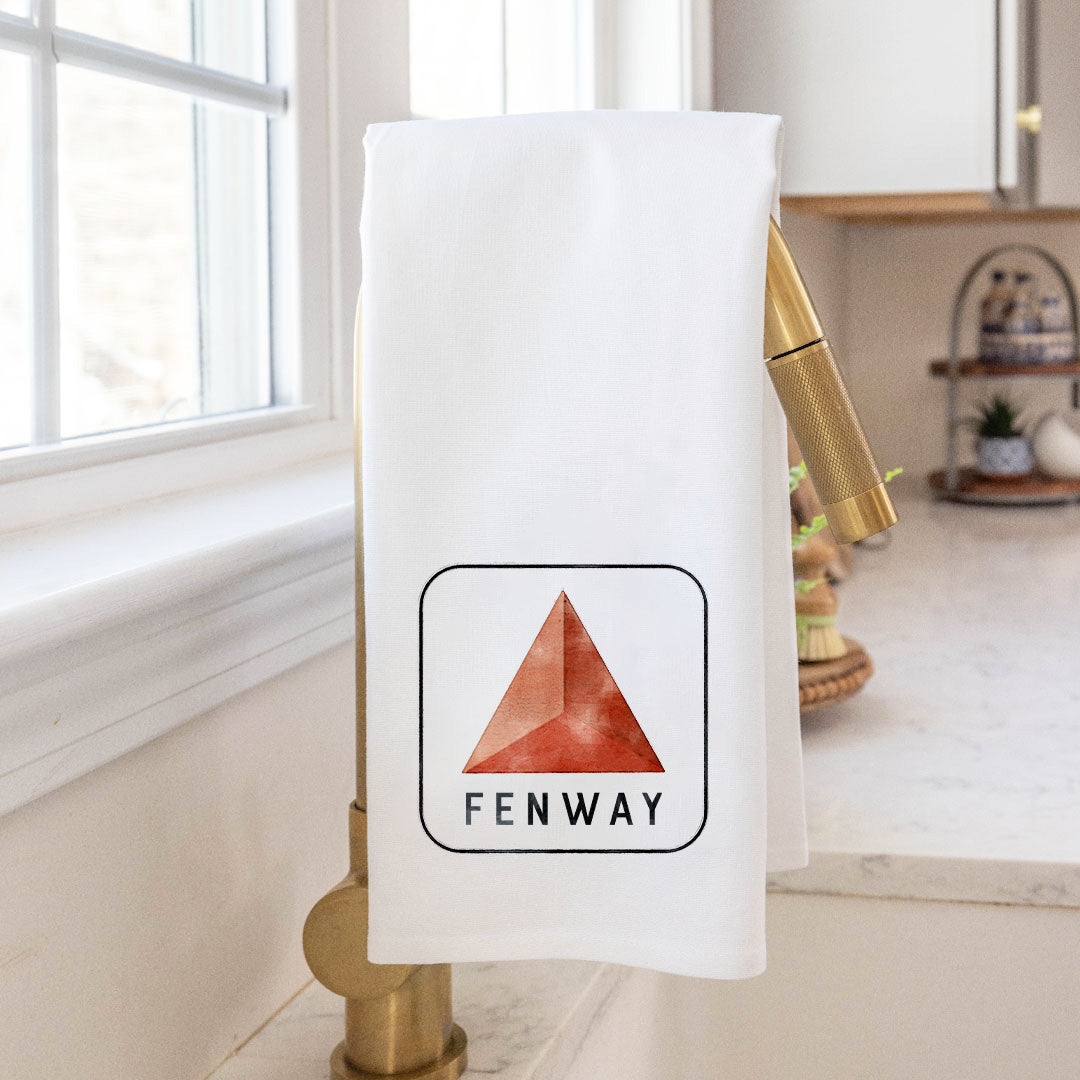 Antique Citgo Sign Fenway Tea Towel