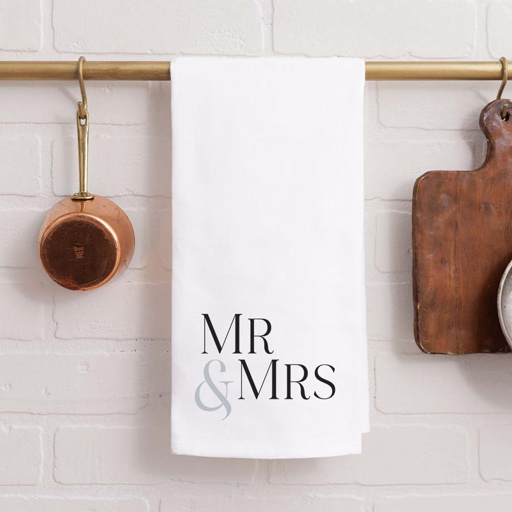 Mr & Mrs Tea Towel