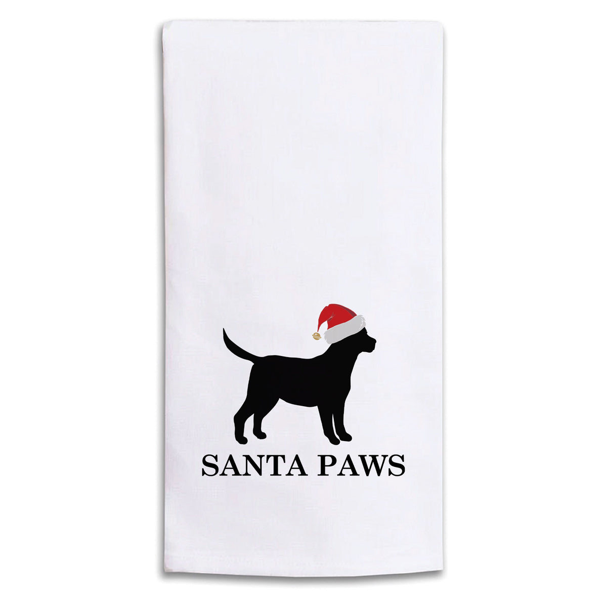 Santa Paws Tea Towel