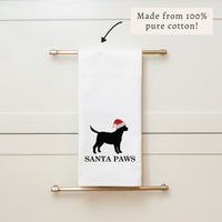 Santa Paws Tea Towel