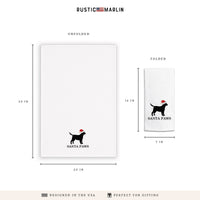 Santa Paws Tea Towel